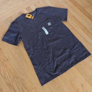 Carhartt women's Heavyweight pocket Tee NWT - Size S - Purple Heather
